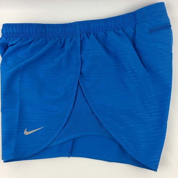 Nike Pants - NIKE Tempo DRI-FIT  Blue Track Running Short
